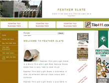 Tablet Screenshot of featherslate.com